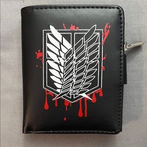 Attack on Titan brand new anime snap wallet